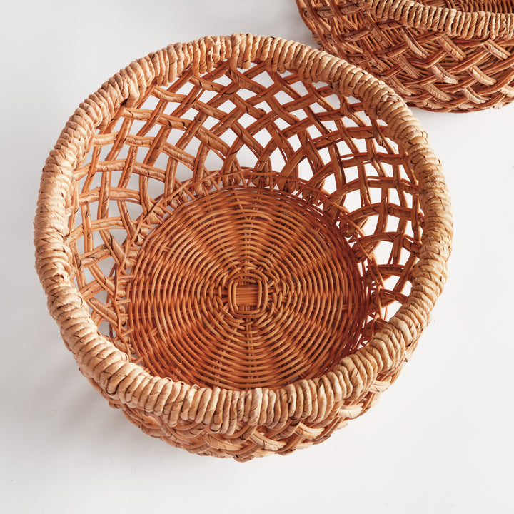 Emlyn Rattan Basket Set