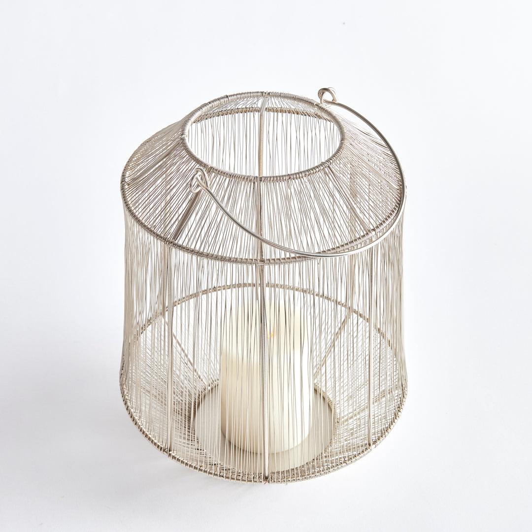 ELWIN LANTERN SMALL - Aged Zinc