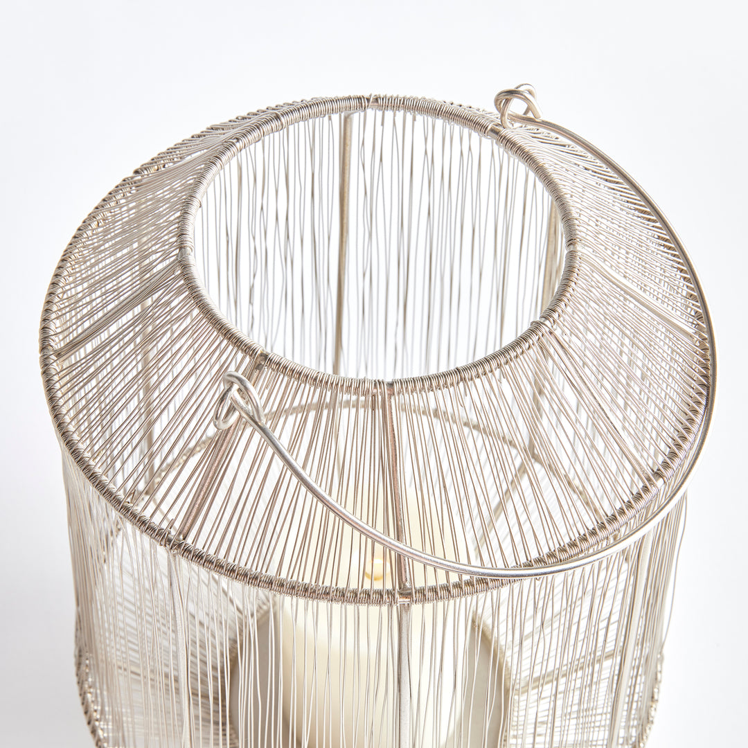 ELWIN LANTERN SMALL - Aged Zinc