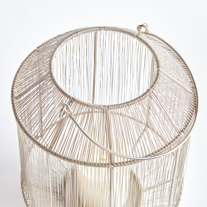 ELWIN LANTERN SMALL - Aged Zinc