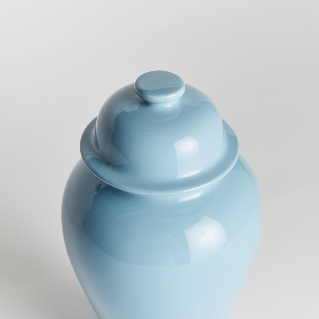 KOA LIDDED MINI GINGER JAR LARGE - Blue