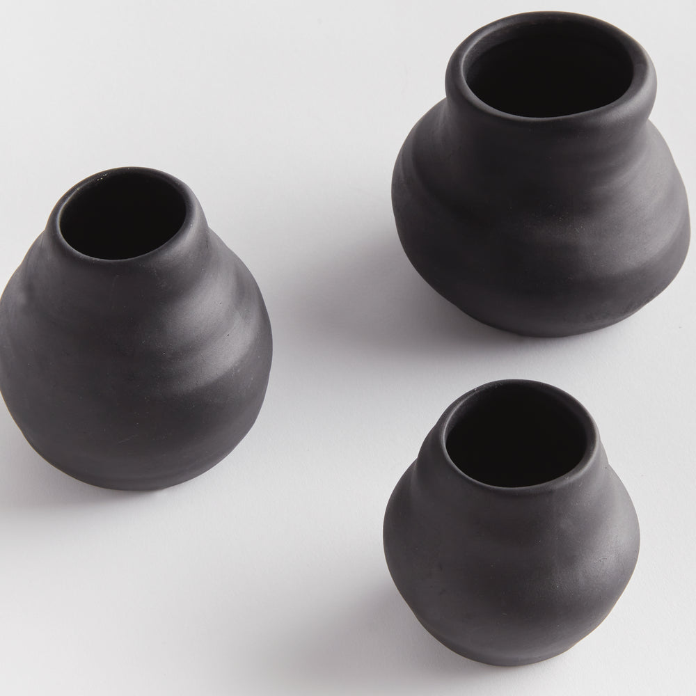 Tabitha Bud Vases, Black