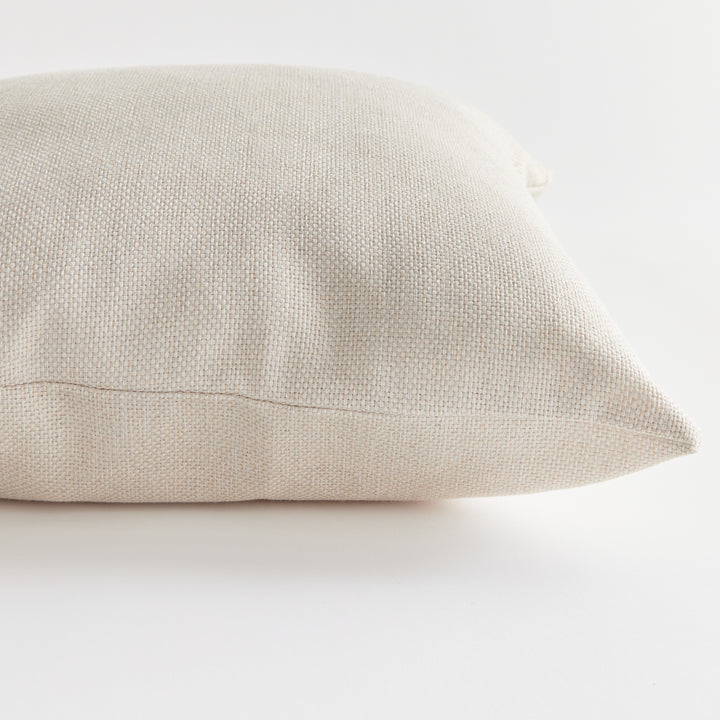 GAGE SQUARE INDOOR-OUTDOOR PILLOW 20" - Cream