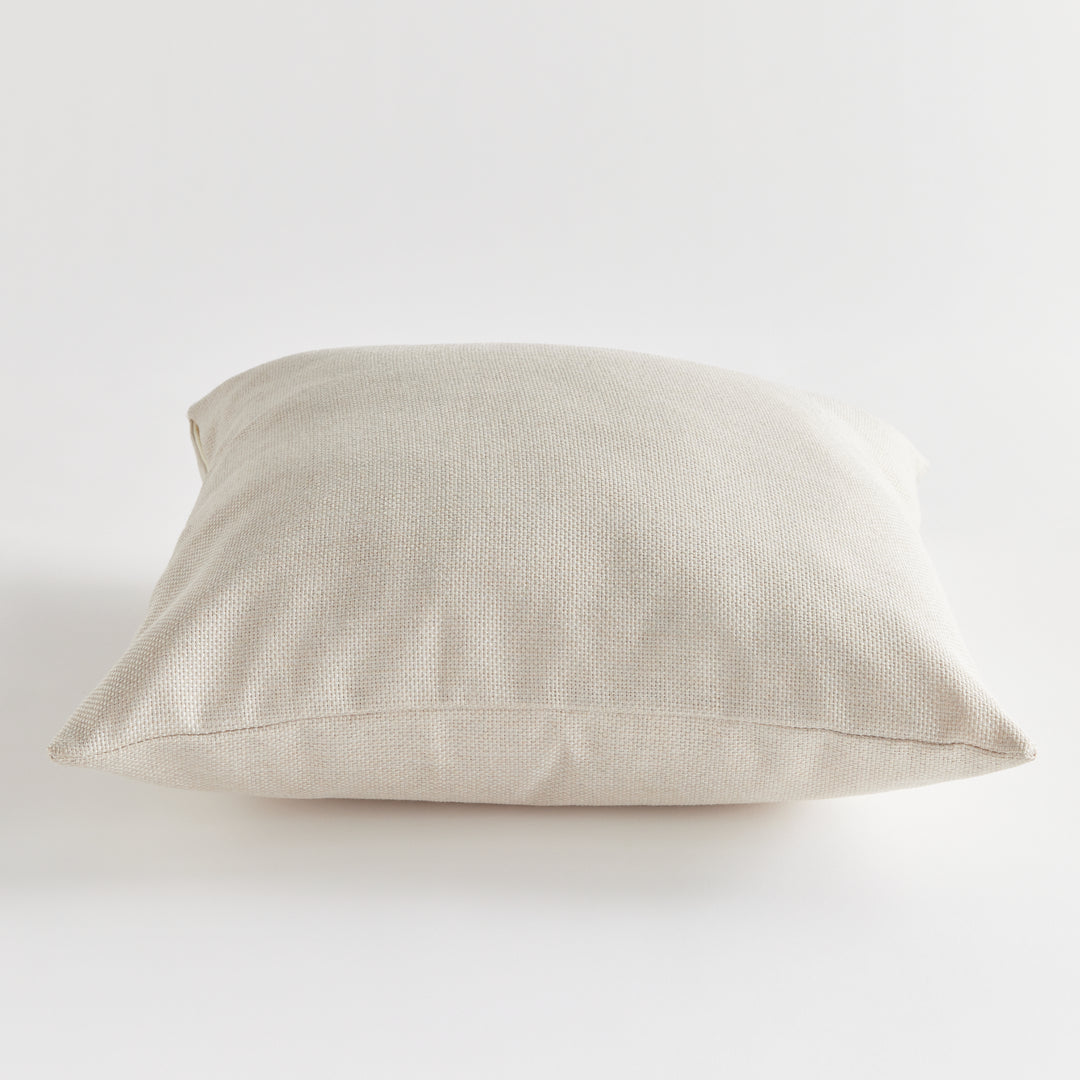 GAGE SQUARE INDOOR-OUTDOOR PILLOW 20" - Cream