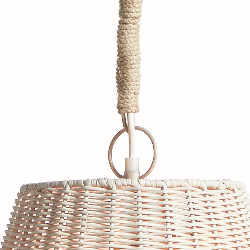 Linette Rattan Pendant Small