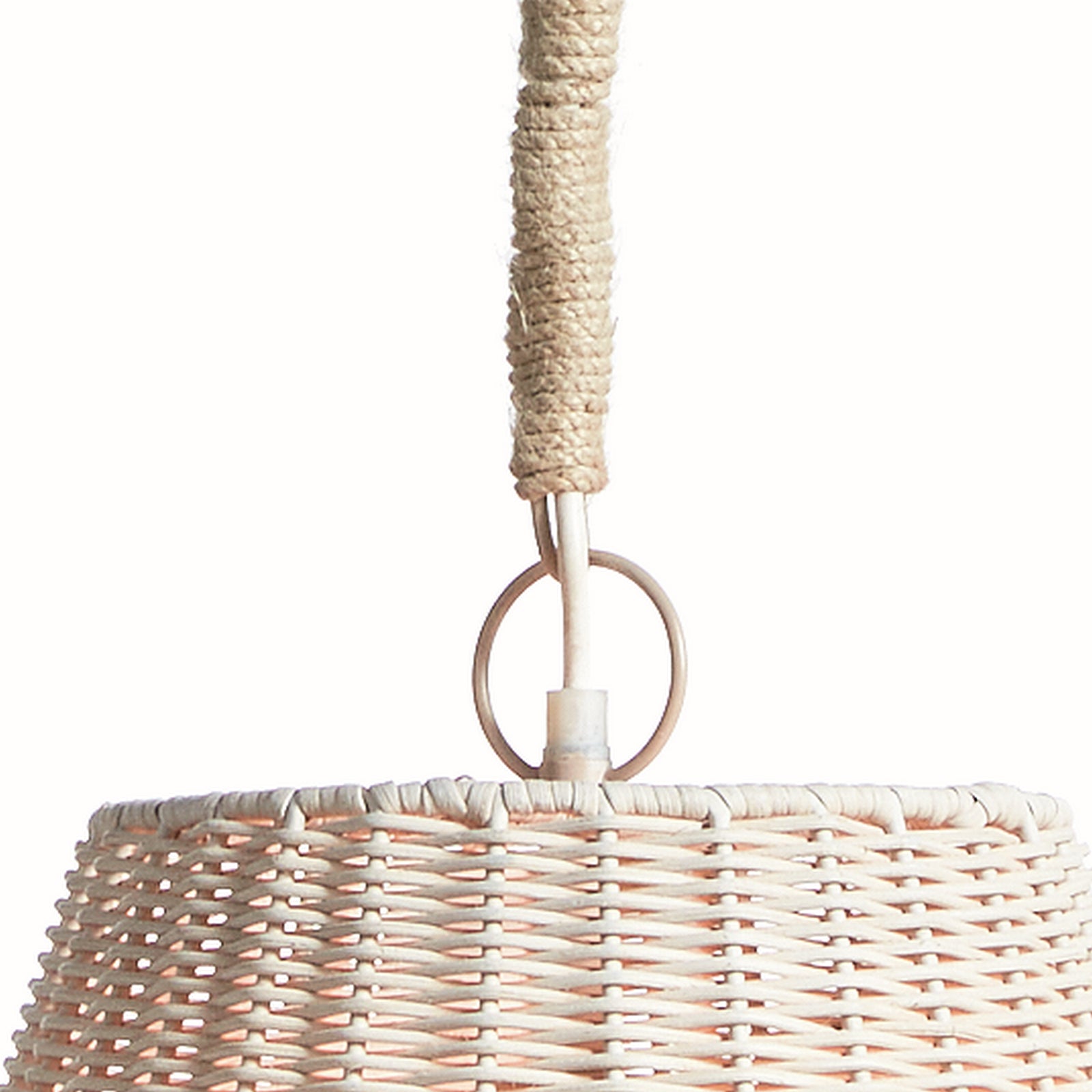 Linette Rattan Pendant Small