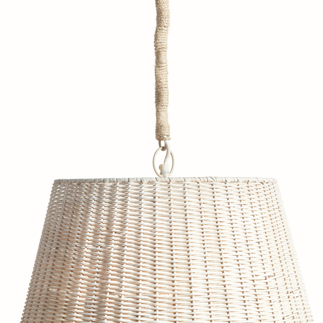 Linette Rattan Pendant Large