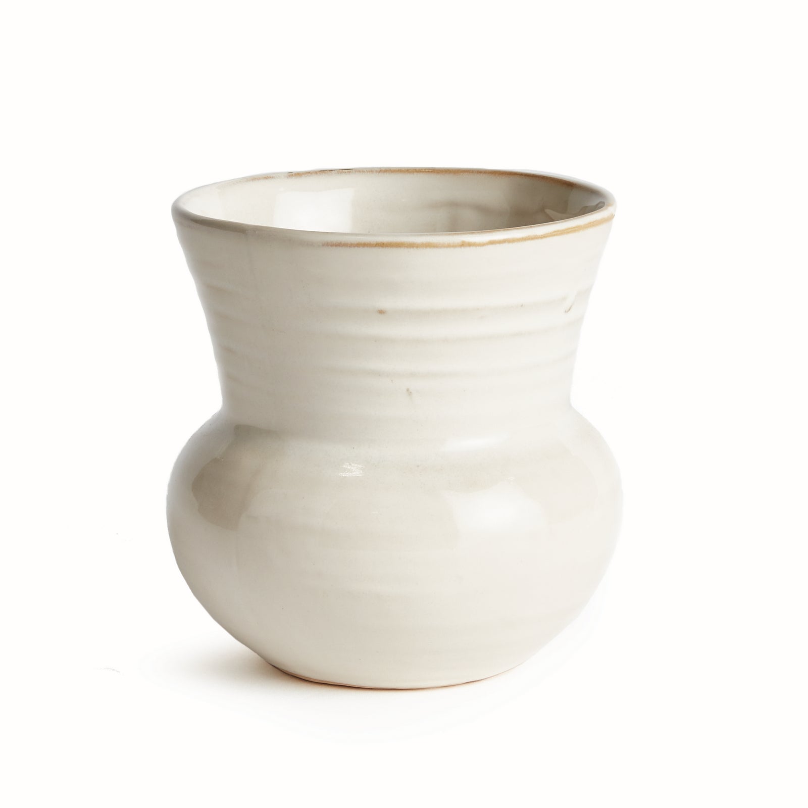 DELANEY POT SMALL - Cream