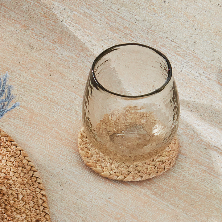 JUTE COASTERS, SET OF 4 - Natural