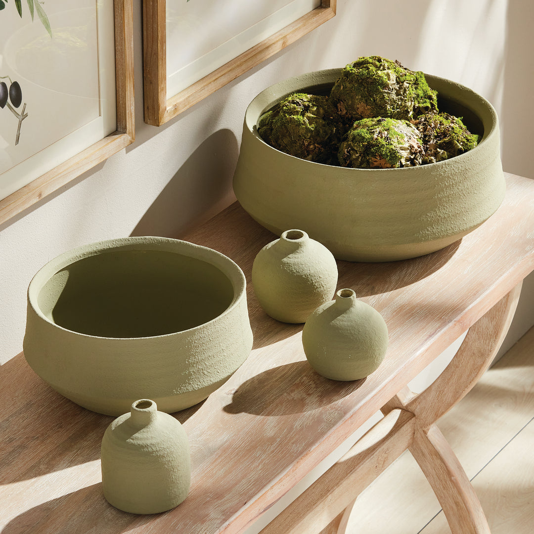 REGINA DECORATIVE BOWLS, SET OF 2 - Leaf