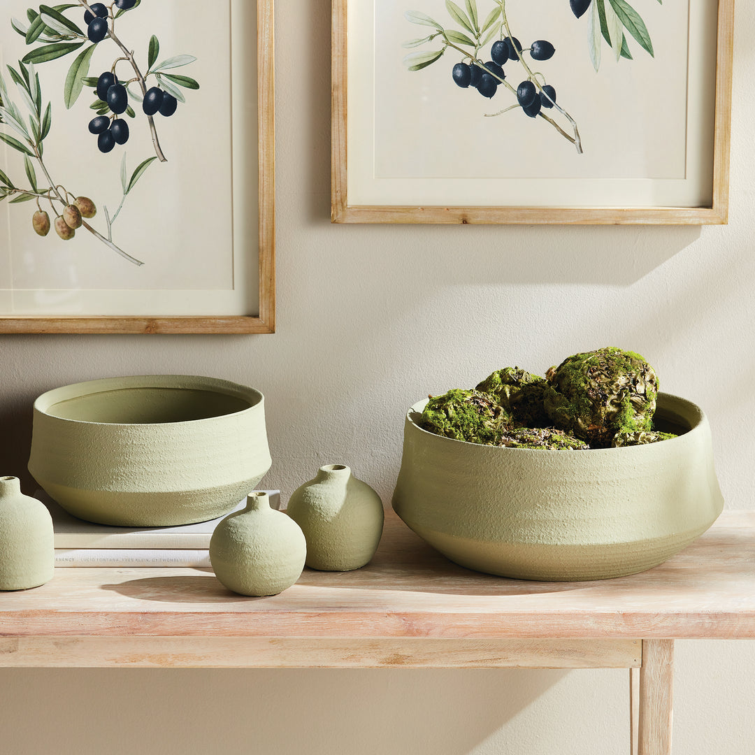 REGINA DECORATIVE BOWLS, SET OF 2 - Leaf