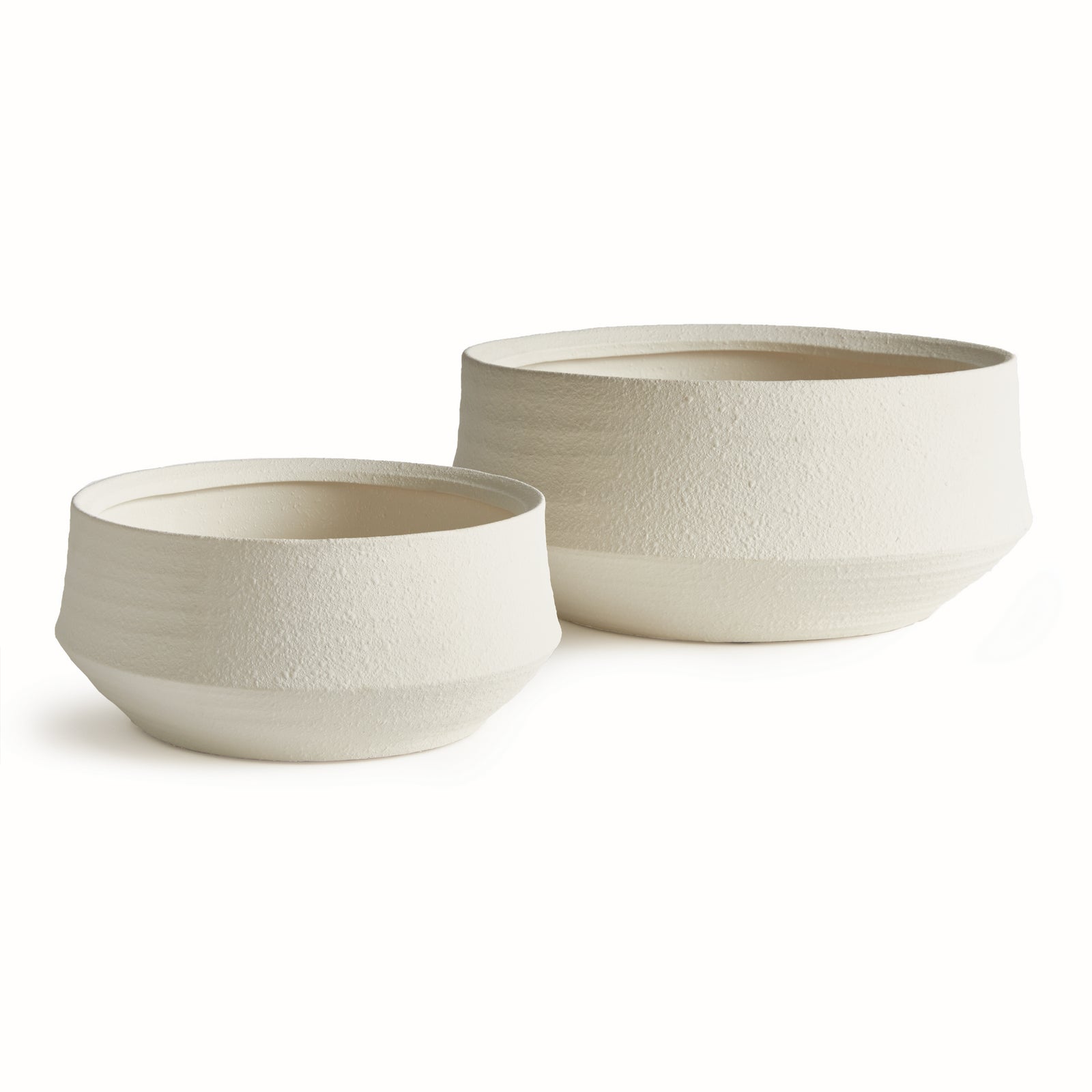 REGINA DECORATIVE BOWLS, SET OF 2 - Putty