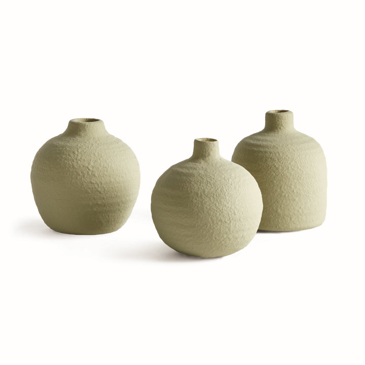 JORDAN BUD VASES, SET OF 3 - Leaf