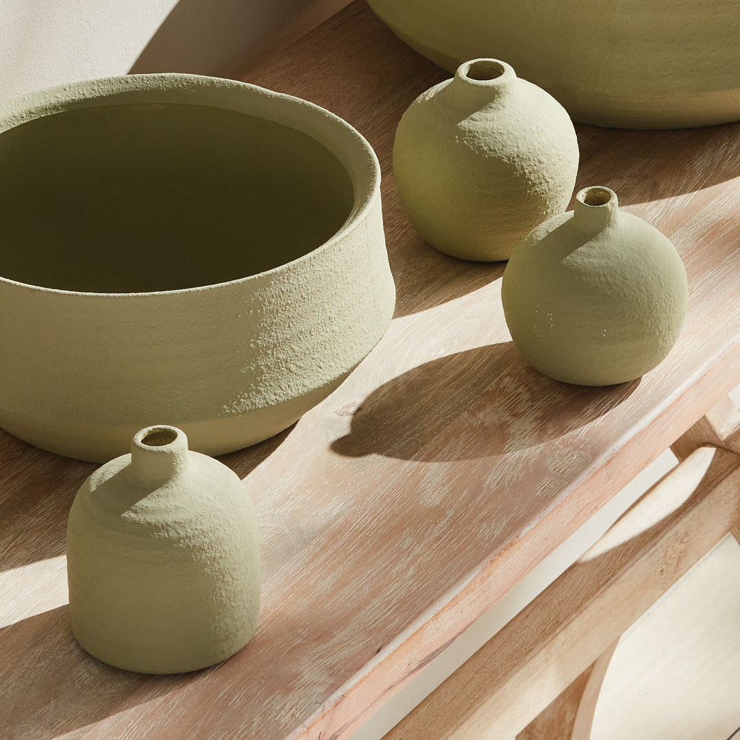 JORDAN BUD VASES, SET OF 3 - Leaf