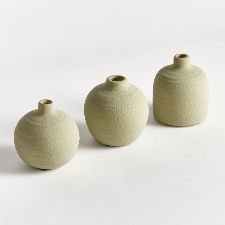 JORDAN BUD VASES, SET OF 3 - Leaf