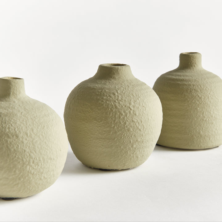 JORDAN BUD VASES, SET OF 3 - Leaf