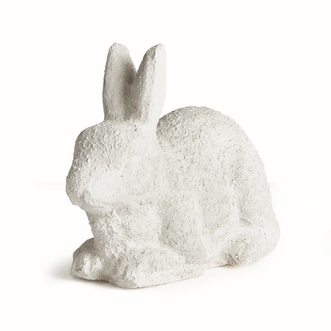 WEATHERED GARDEN RABBIT LARGE - Weathered Limestone Finish