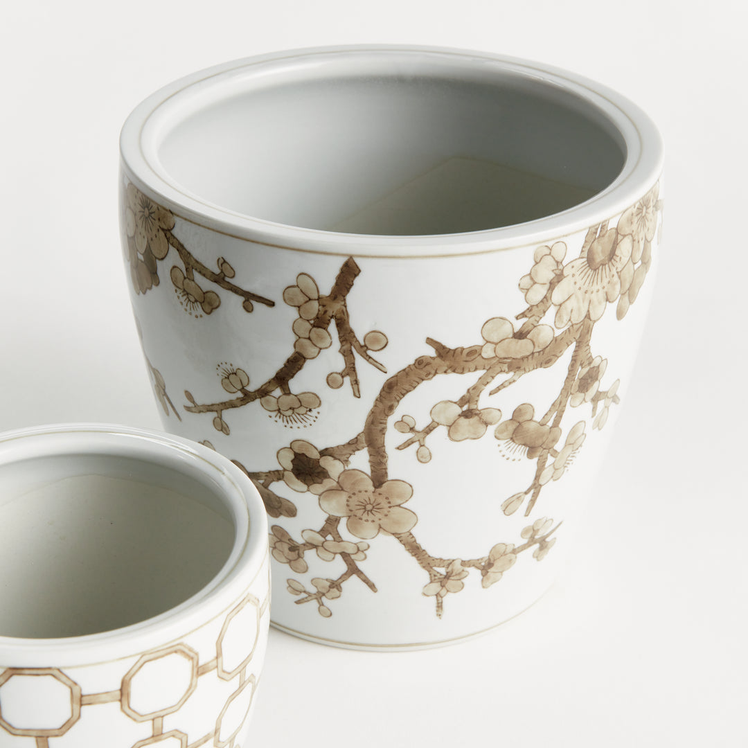 PROVINCE FLOWER POTS, SET OF 3