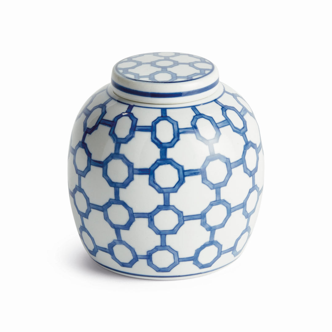 BARCLAY BUTERA DYNASTY LINK LIDDED JAR
