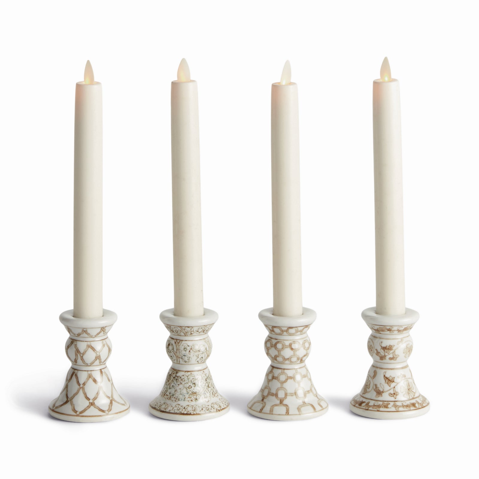 PROVINCE MINI TAPER HOLDERS, SET OF 4