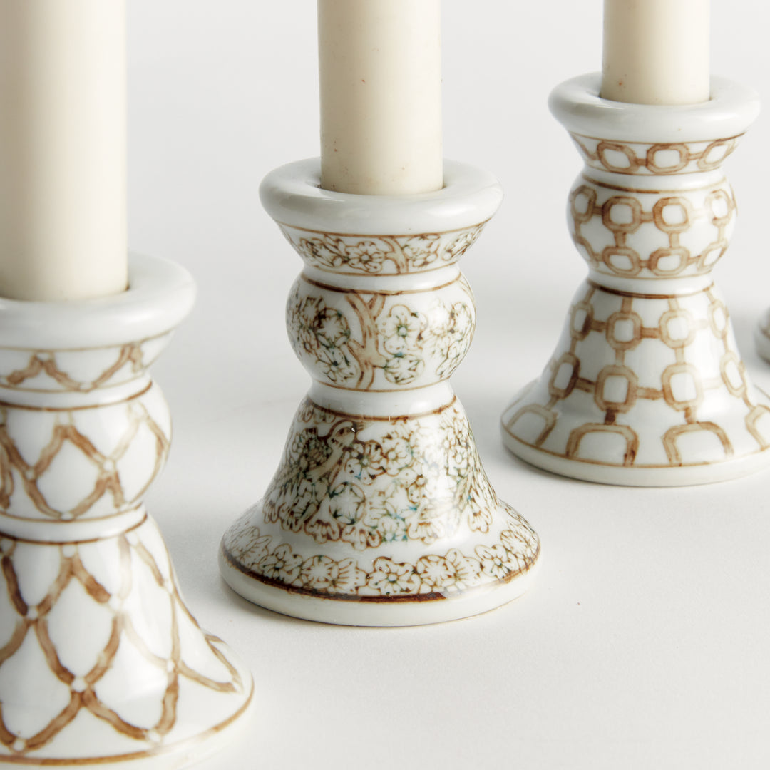 PROVINCE MINI TAPER HOLDERS, SET OF 4