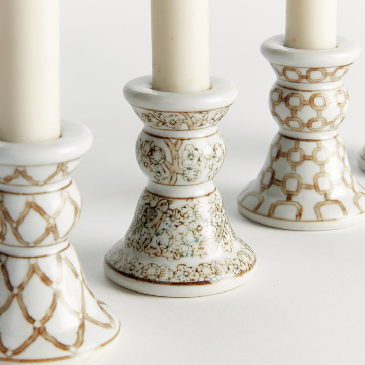 PROVINCE MINI TAPER HOLDERS, SET OF 4