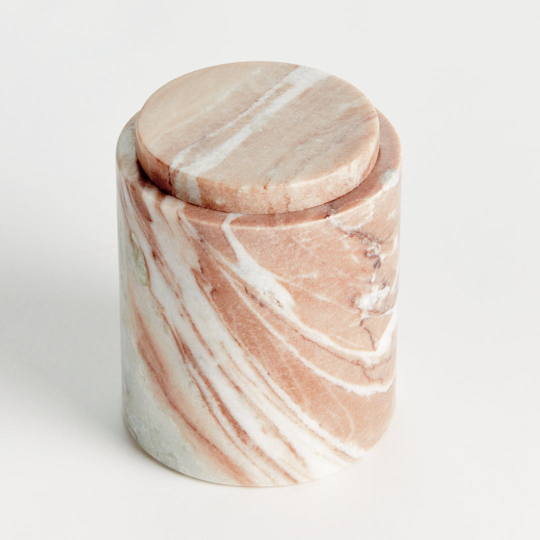 JAQUELINE ROUND LIDDED BOX TALL