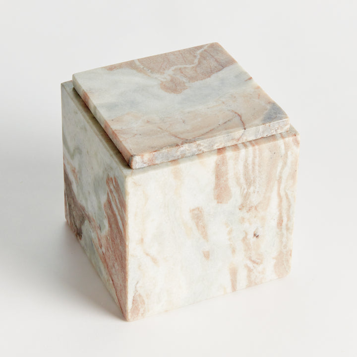JAQUELINE SQUARE LIDDED BOX TALL