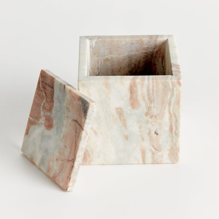 JAQUELINE SQUARE LIDDED BOX TALL