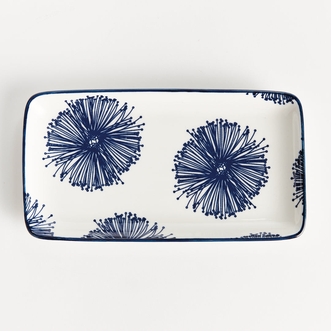 STRIA STARBURST 8" TRAYS, SET OF 4