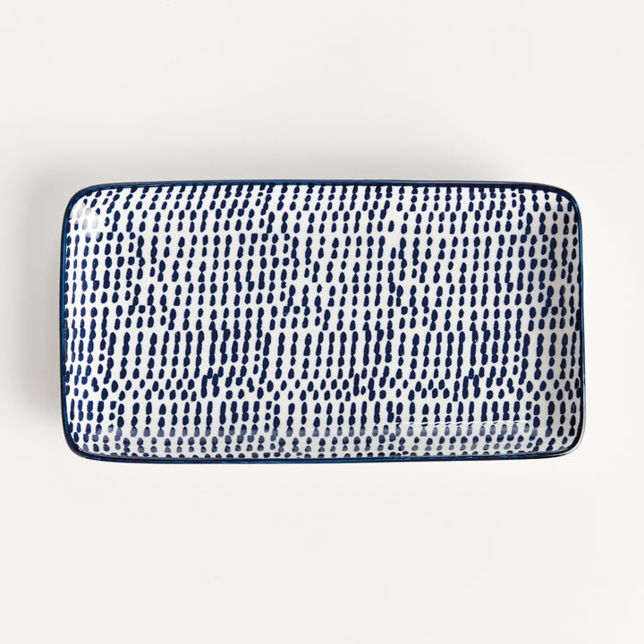 STRIA SPECKLED 8" TRAYS, SET OF 4