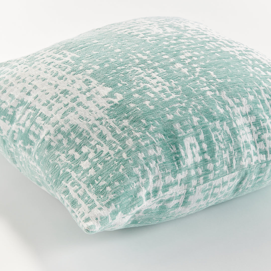 HANA SQUARE INDOOR-OUTDOOR PILLOW 24" - Seafoam