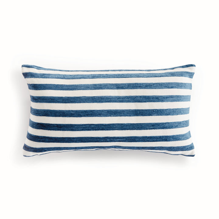 GRANT LUMBAR INDOOR-OUTDOOR PILLOW - Dark Blue