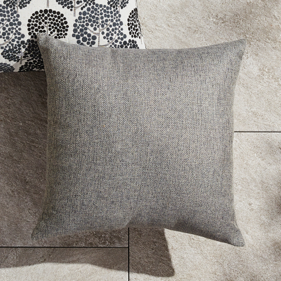 GAGE SQUARE INDOOR-OUTDOOR PILLOW 20 x 20" - Gray