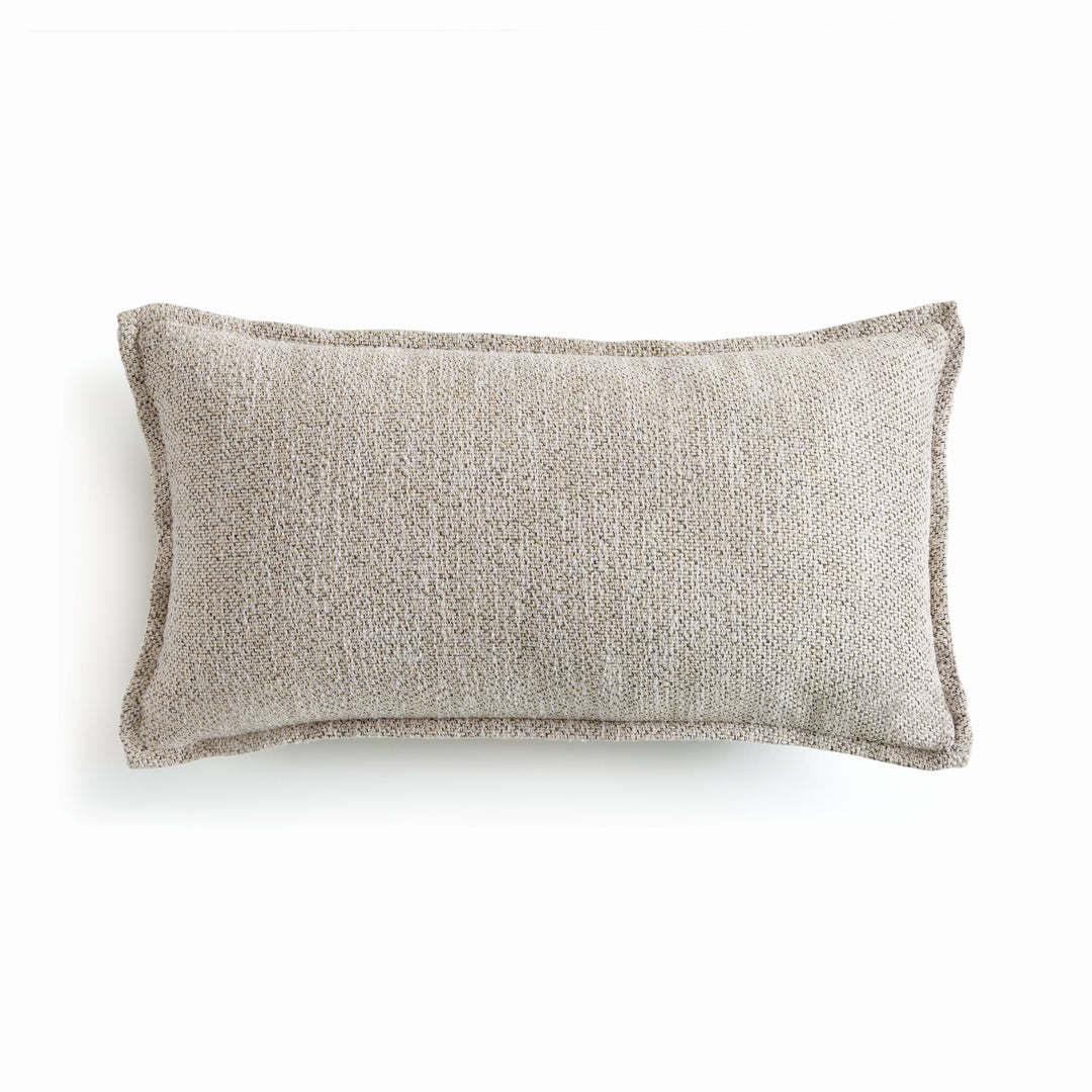 BRADLEY LUMBAR INDOOR-OUTDOOR PILLOW - Gray
