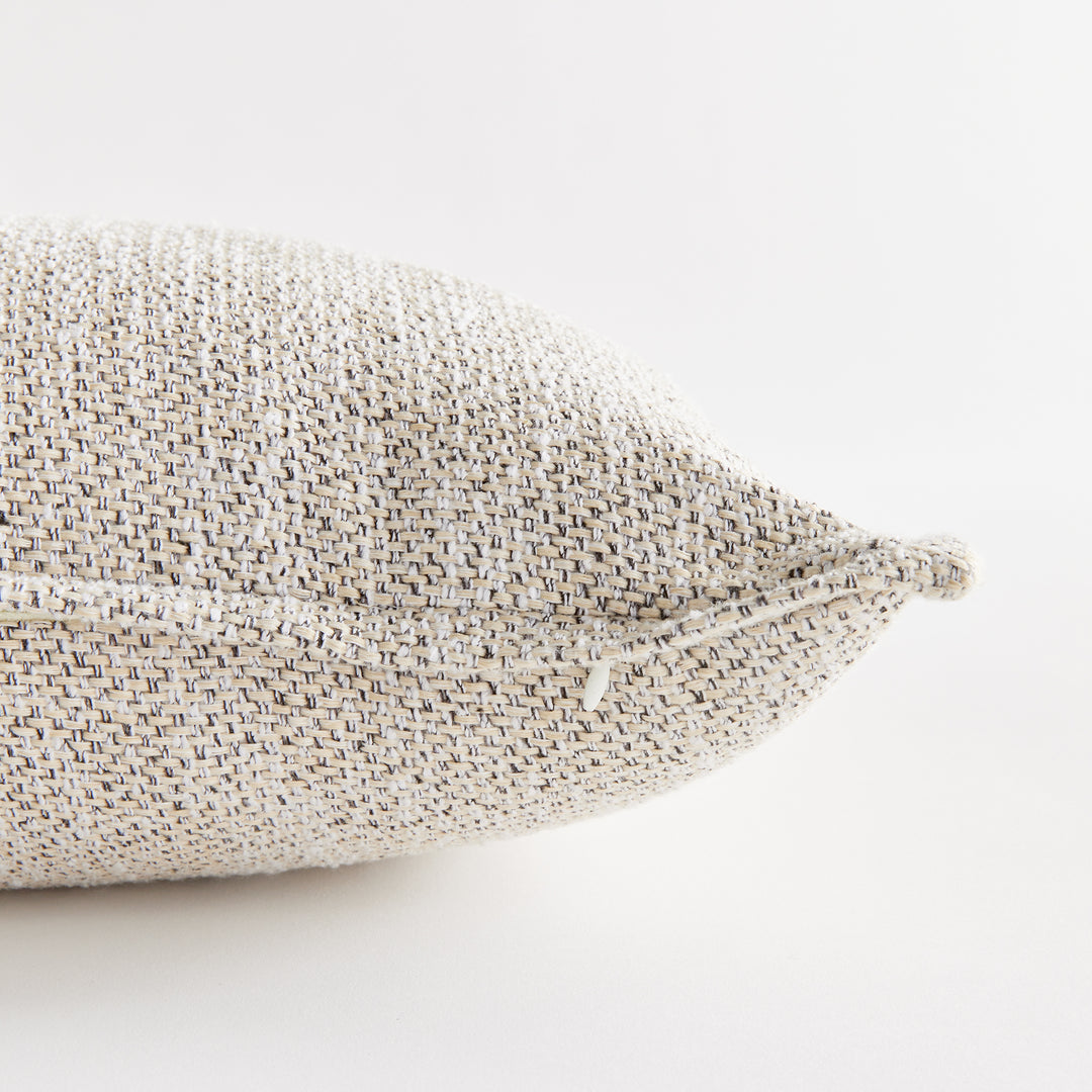 BRADLEY LUMBAR INDOOR-OUTDOOR PILLOW - Gray