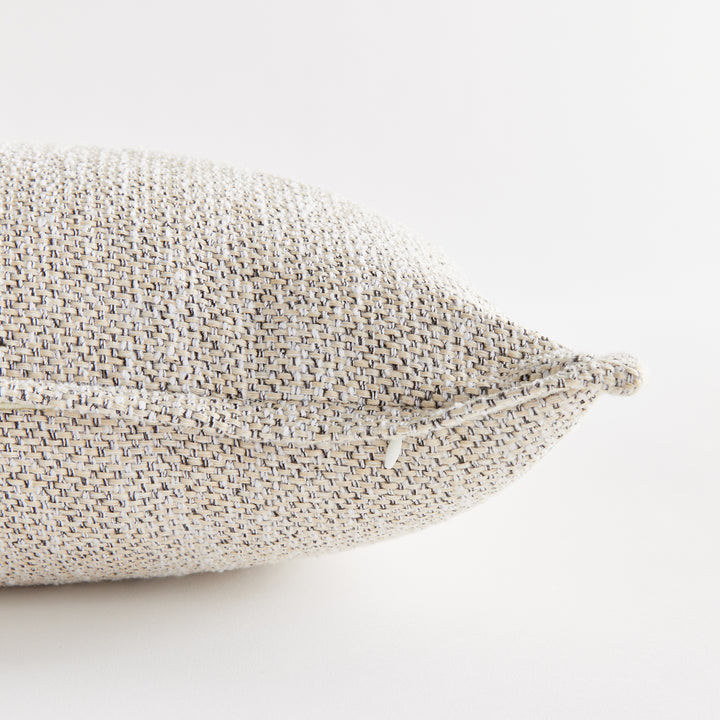 BRADLEY LUMBAR INDOOR-OUTDOOR PILLOW - Gray