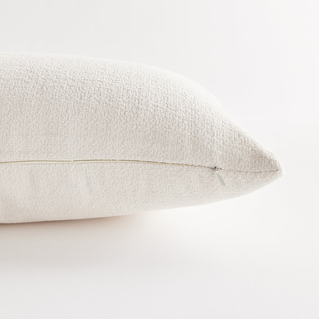 COOPER LUMBAR INDOOR-OUTDOOR PILLOW - Salt