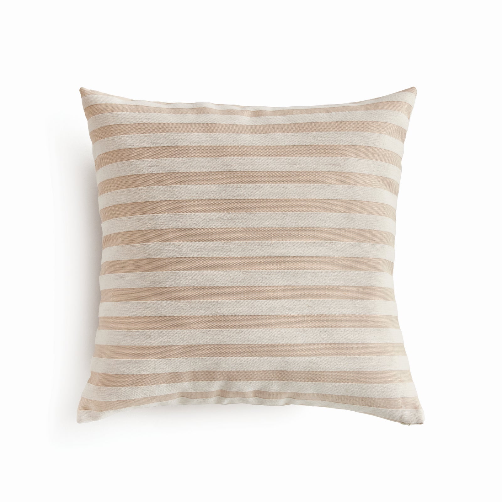 GRANT SQUARE INDOOR-OUTDOOR PILLOW 20" - Khaki/Cream