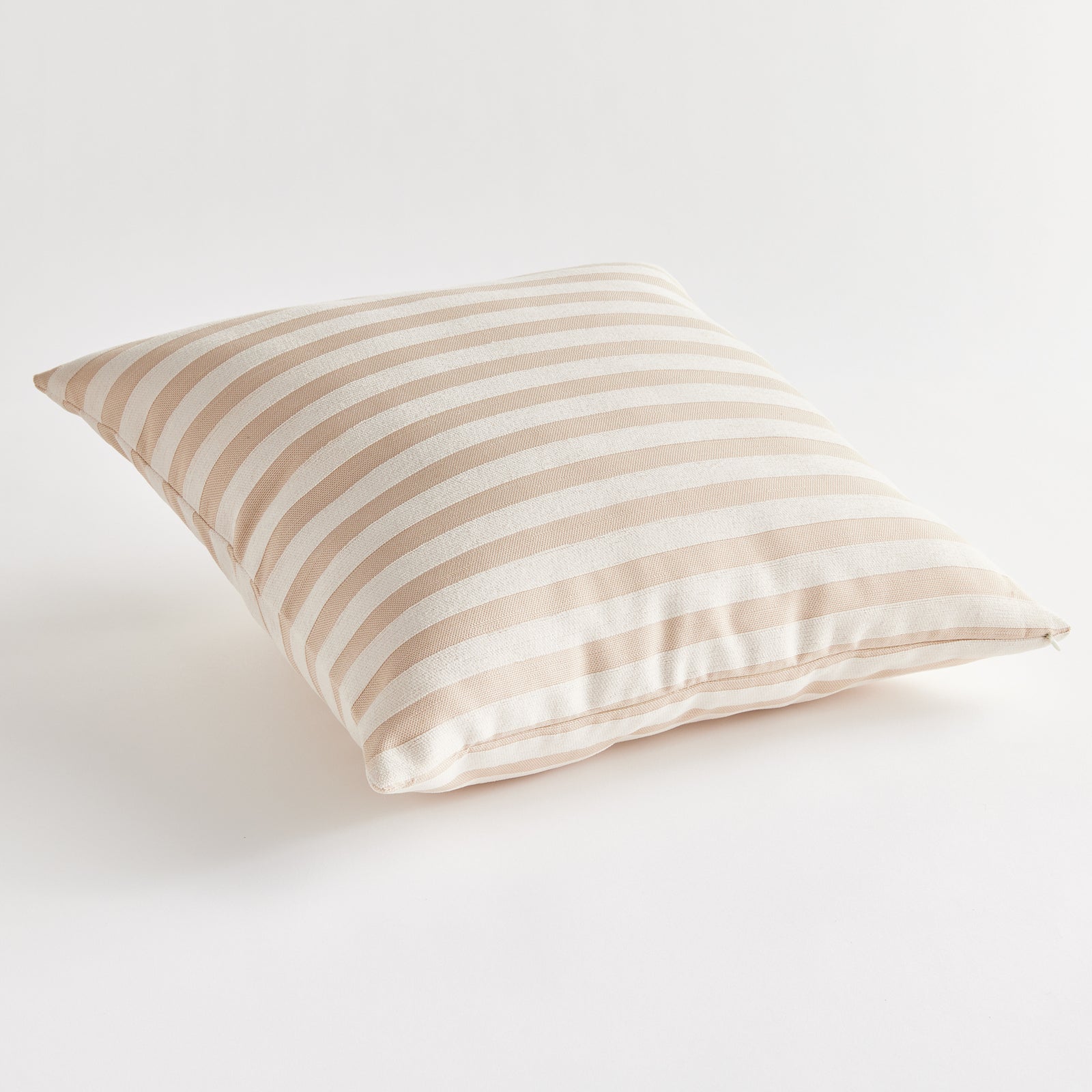 GRANT SQUARE INDOOR-OUTDOOR PILLOW 20" - Khaki/Cream
