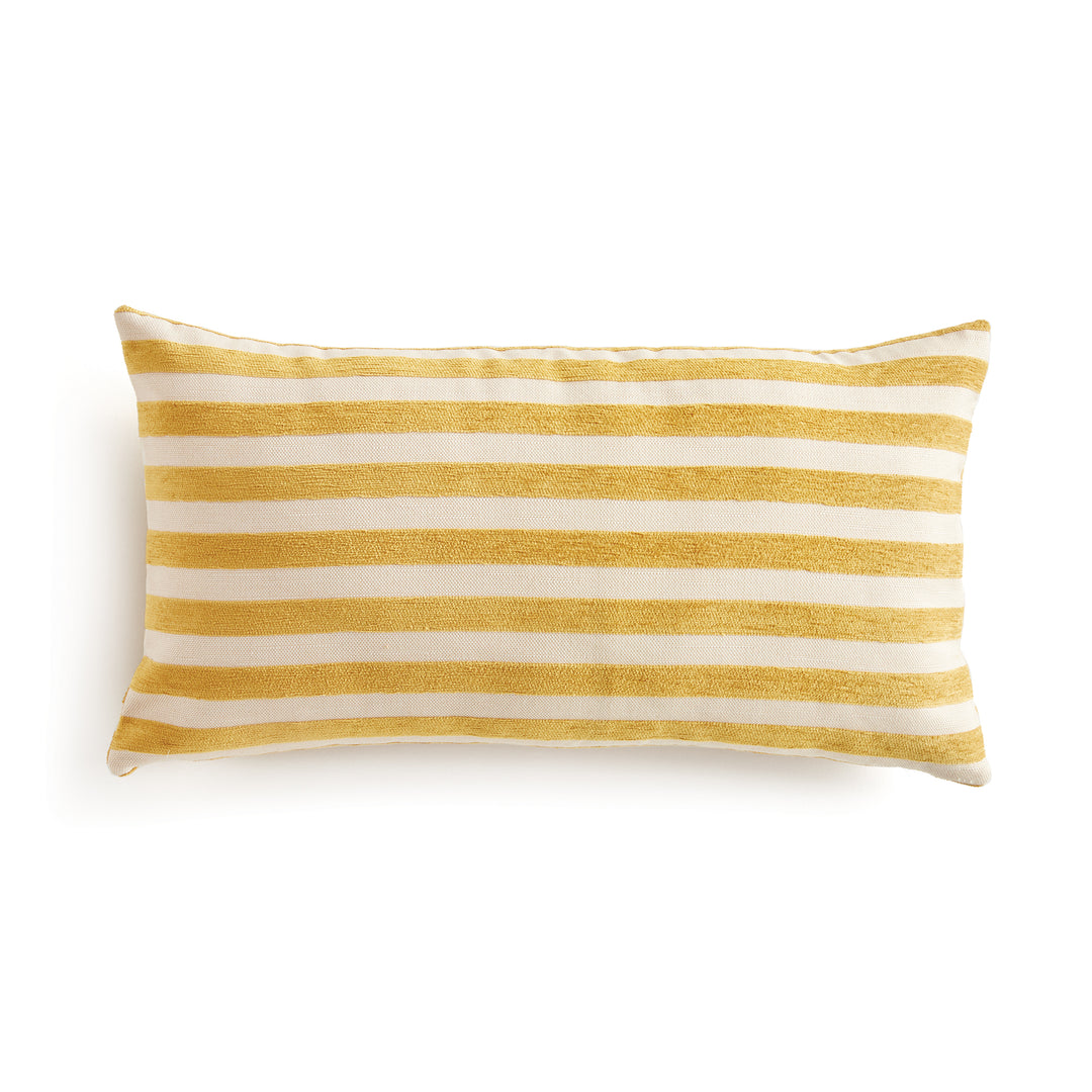 GRANT LUMBAR INDOOR OUTDOOR PILLOW - Goldenrold / Cream