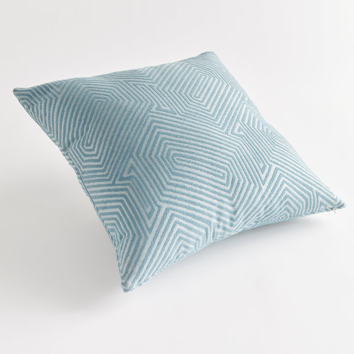 SORA SQUARE INDOOR OUTDOOR PILLOW 20" - Light Blue