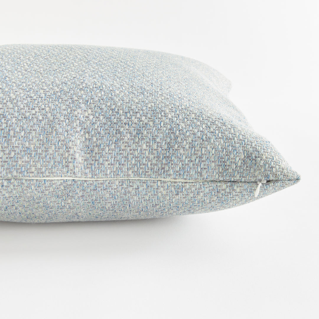 BLAKE SQUARE INDOOR OUTDOOR PILLOW 20" - Washed Blue