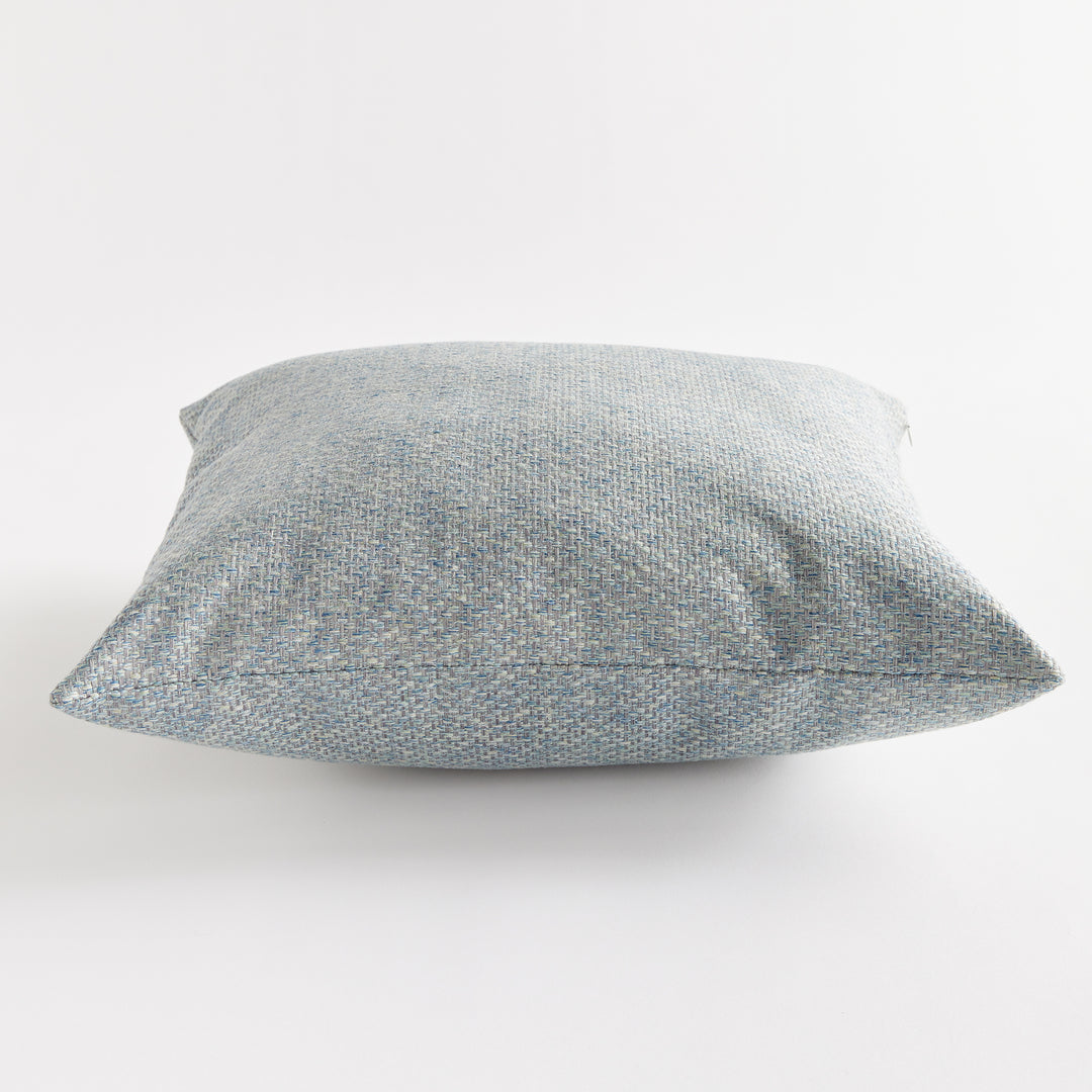 BLAKE SQUARE INDOOR OUTDOOR PILLOW 20" - Washed Blue