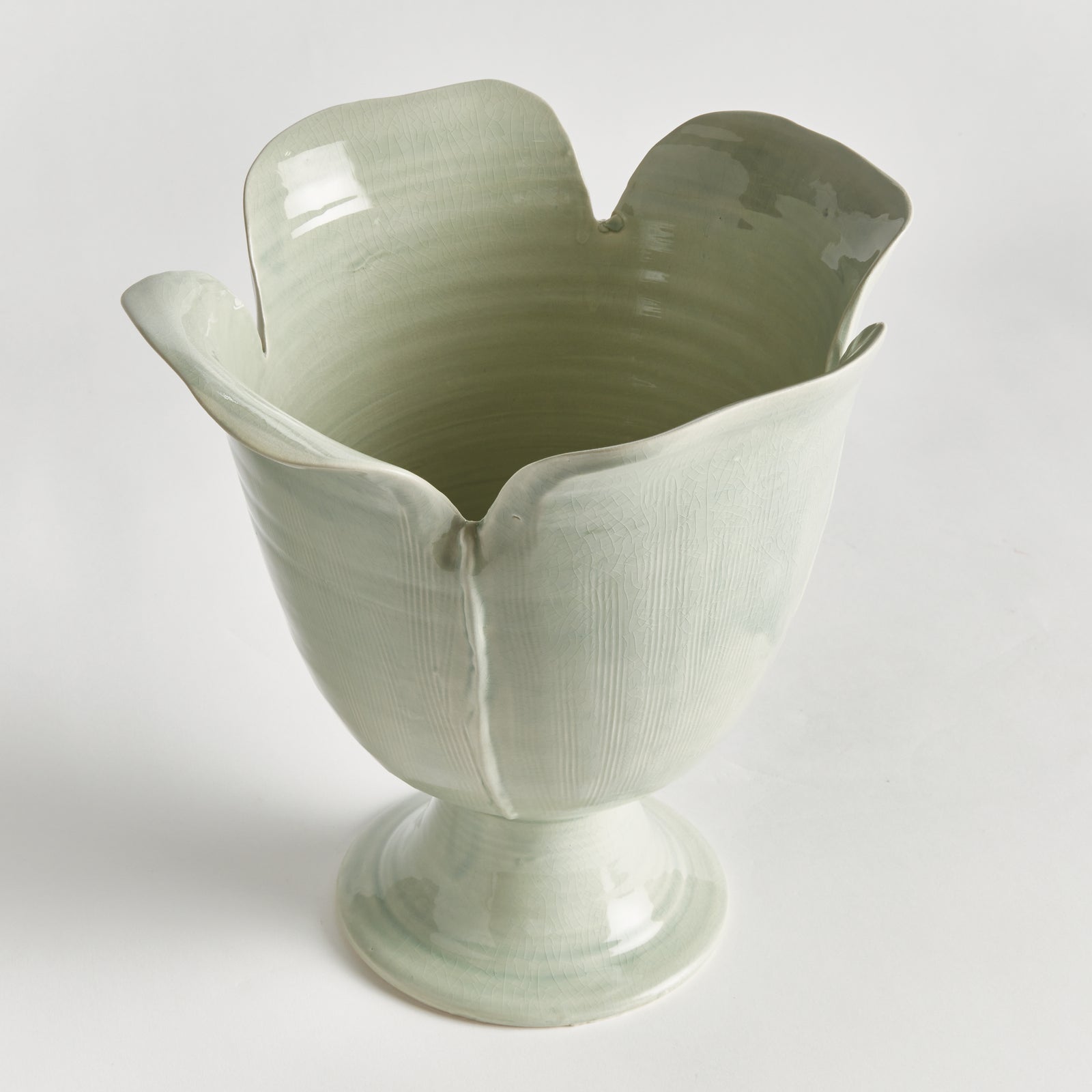 PETALO VASE SMALL - Celadon