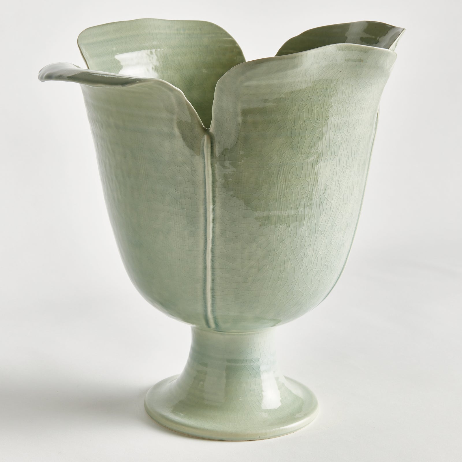 PETALO VASE LARGE - Celadon