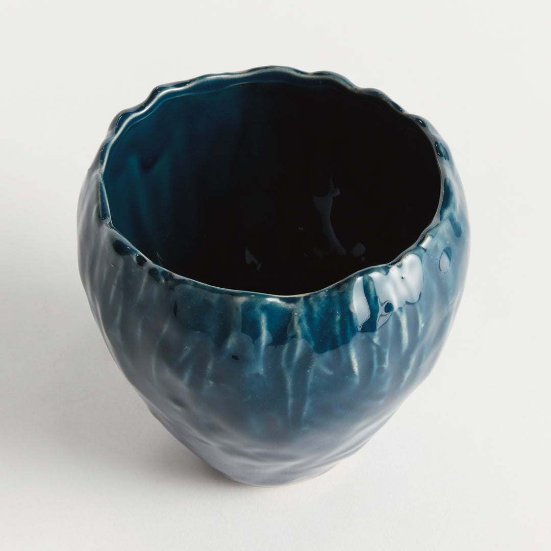 EVELYN POT SMALL - Dark Blue