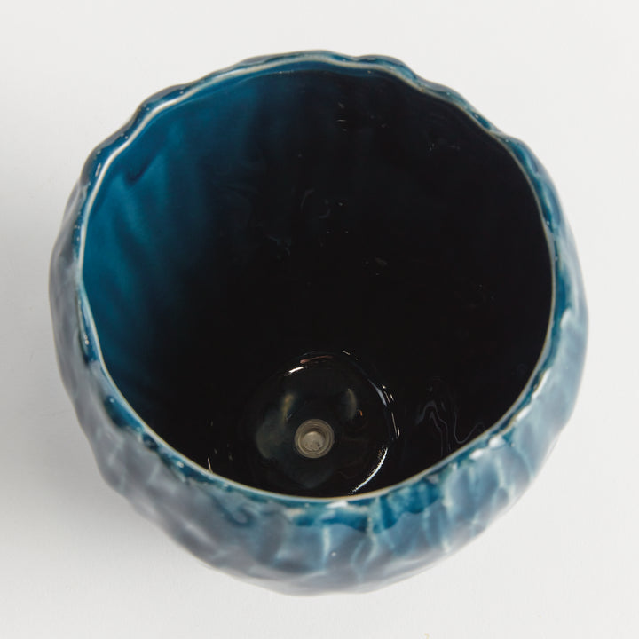 EVELYN POT SMALL - Dark Blue