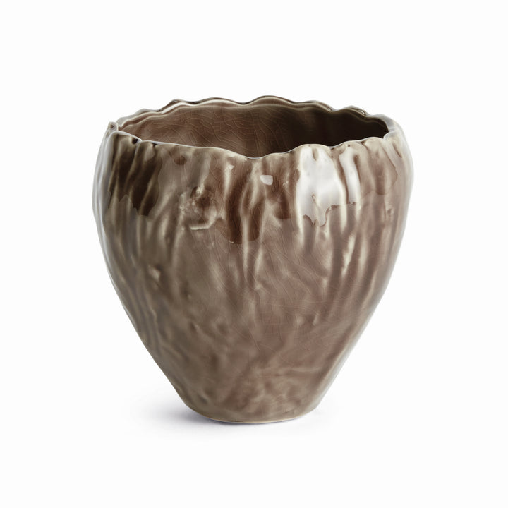 EVELYN POT SMALL - Brown
