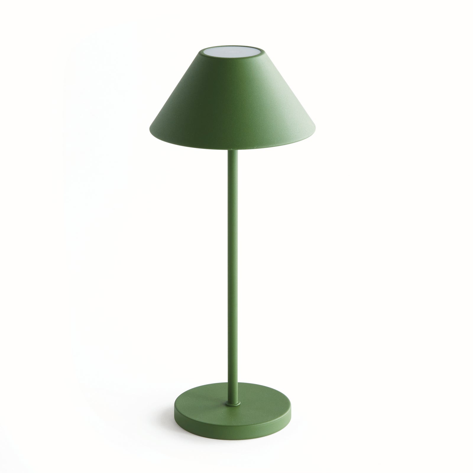 ALLUNA CORDLESS LED LAMP 14" - Green